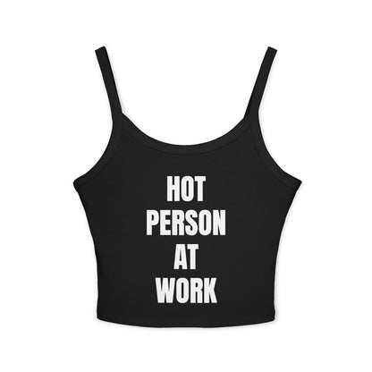HOT PERSON AT WORK Spaghettiträger-Top