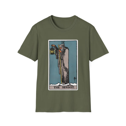 Camiseta con la carta del Tarot El Ermitaño