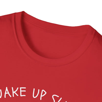 Wake Up Sluts, It's Time to Sin Smiling Worm T-Shirt