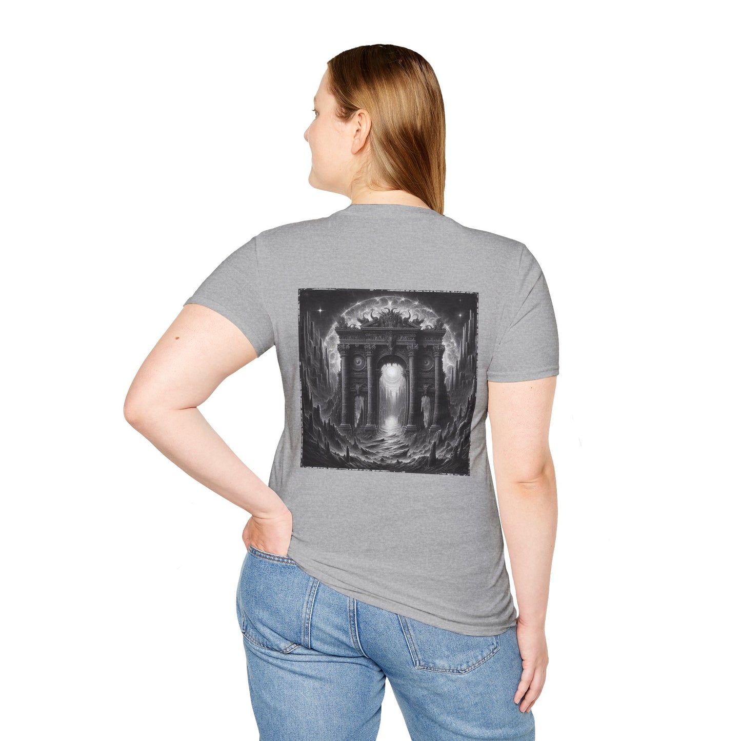 Greek Tartarus Gates Graphic T-Shirt