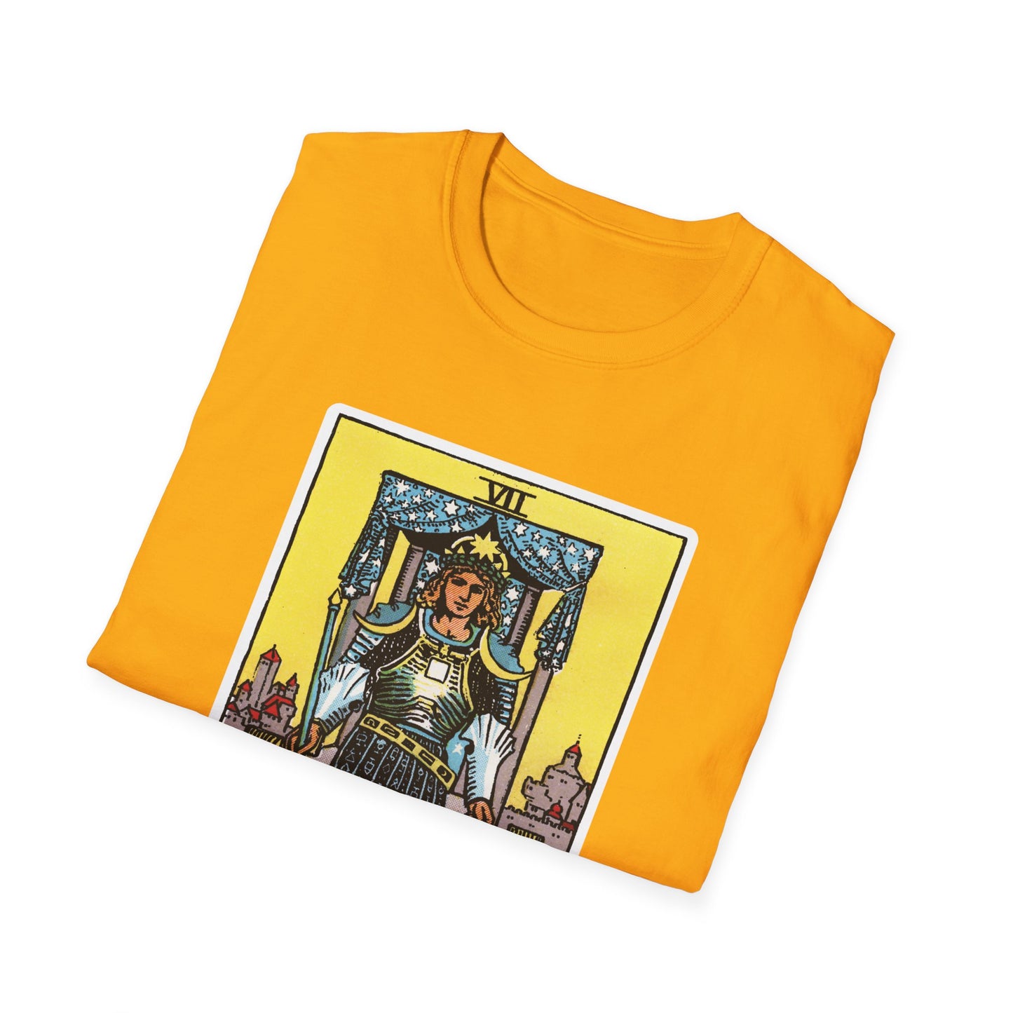 Camiseta de la Carta del Tarot El Carro
