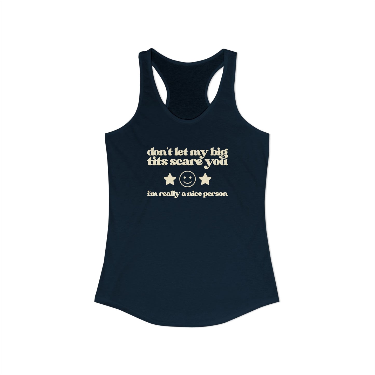 Dont Let My Big Boobs Scare You Y2K Tank