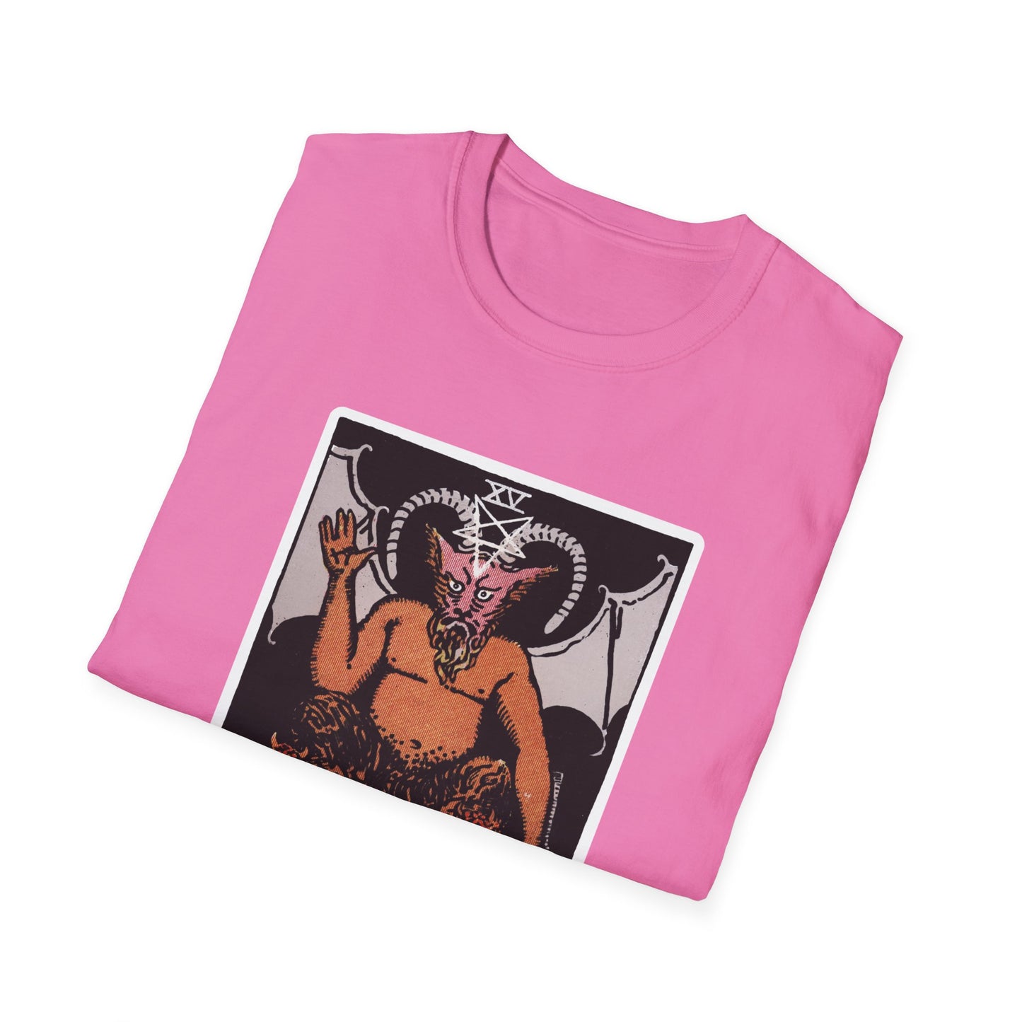 Teufel Tarotkarte T-Shirt