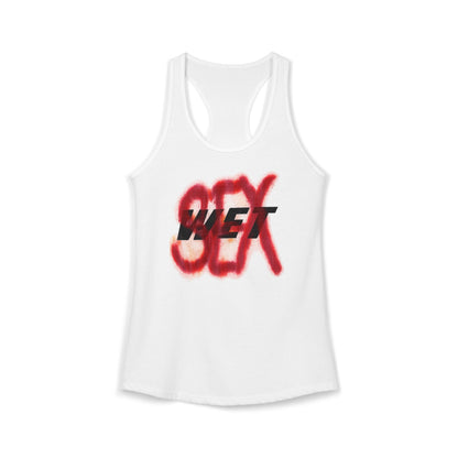 WET SEX Racerback Tank