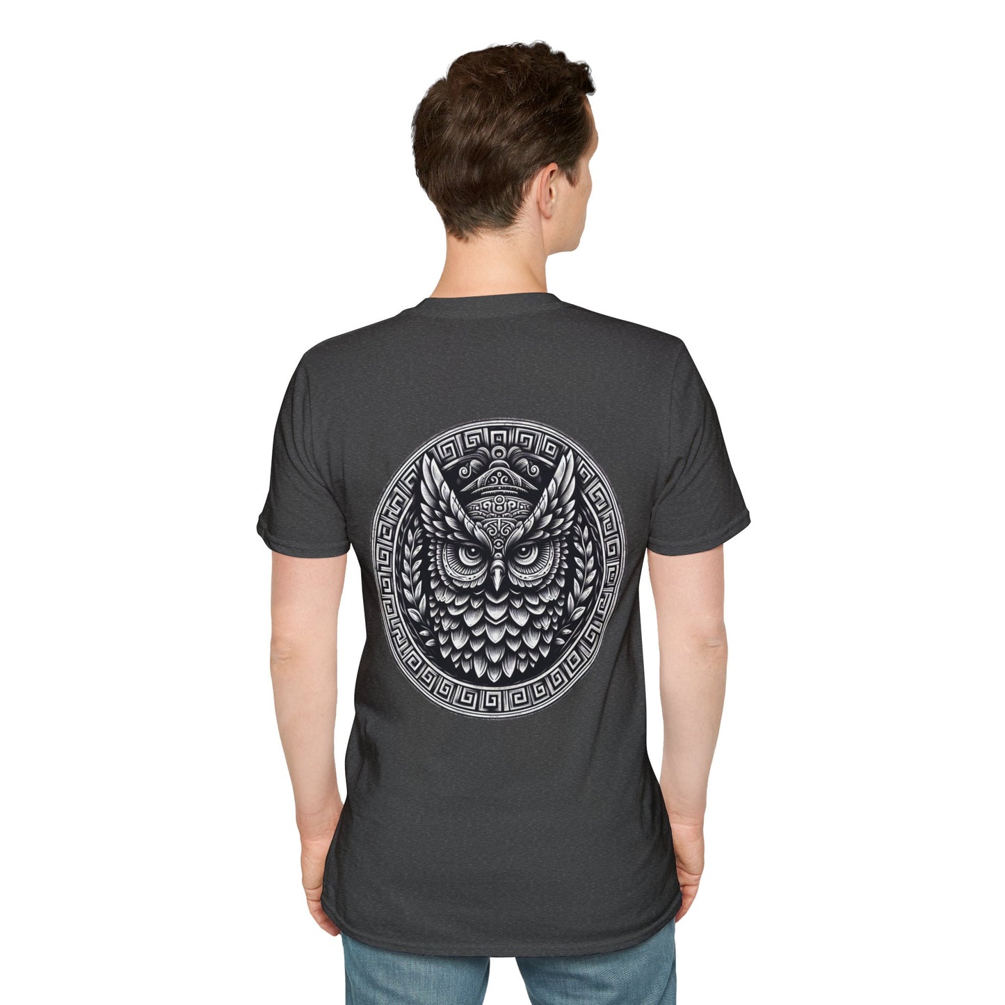 Greek Athena Owl Graphic T-Shirt