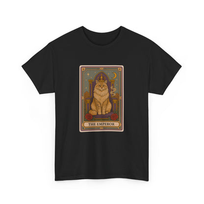 Mock Tarot Cards "The Emperor" Cat Unisex T-Shirt