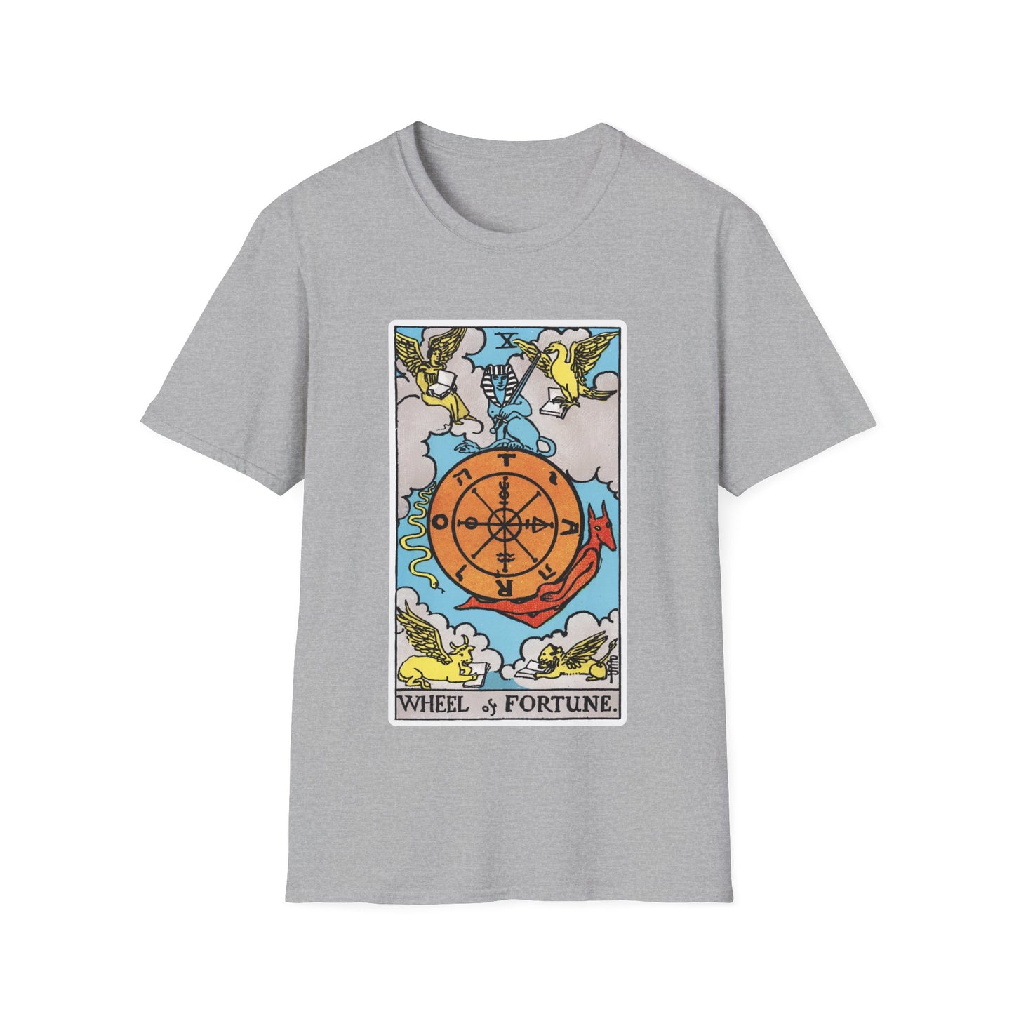 Rad des Schicksals Tarotkarten-T-Shirt