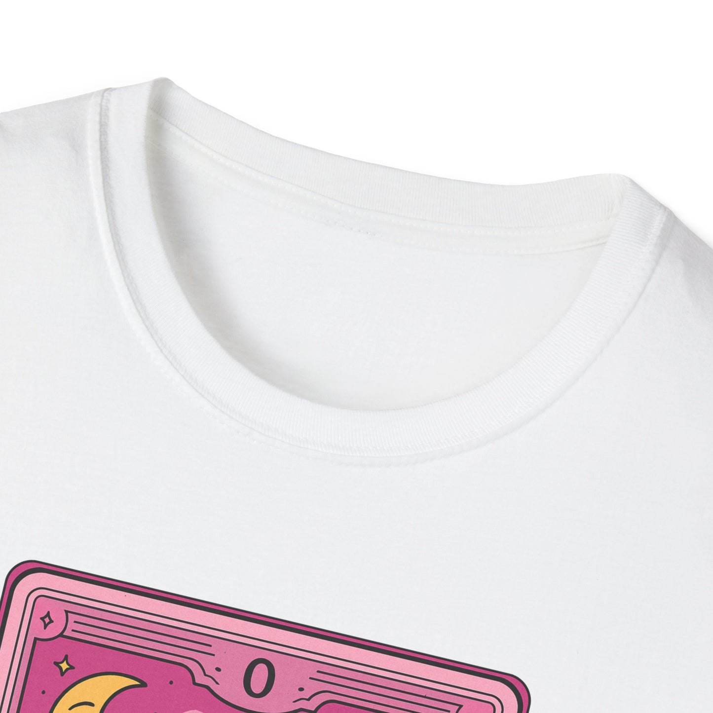"The Zero of Fucks" Cartoon Tarot Card T-Shirt
