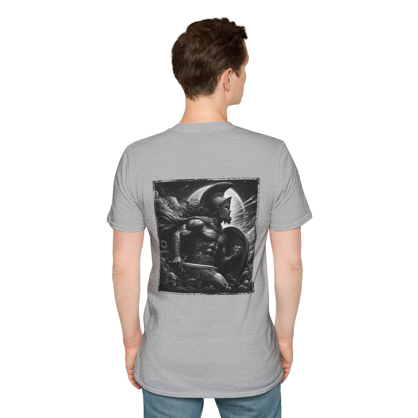 Greek Achilles Graphic T-Shirt