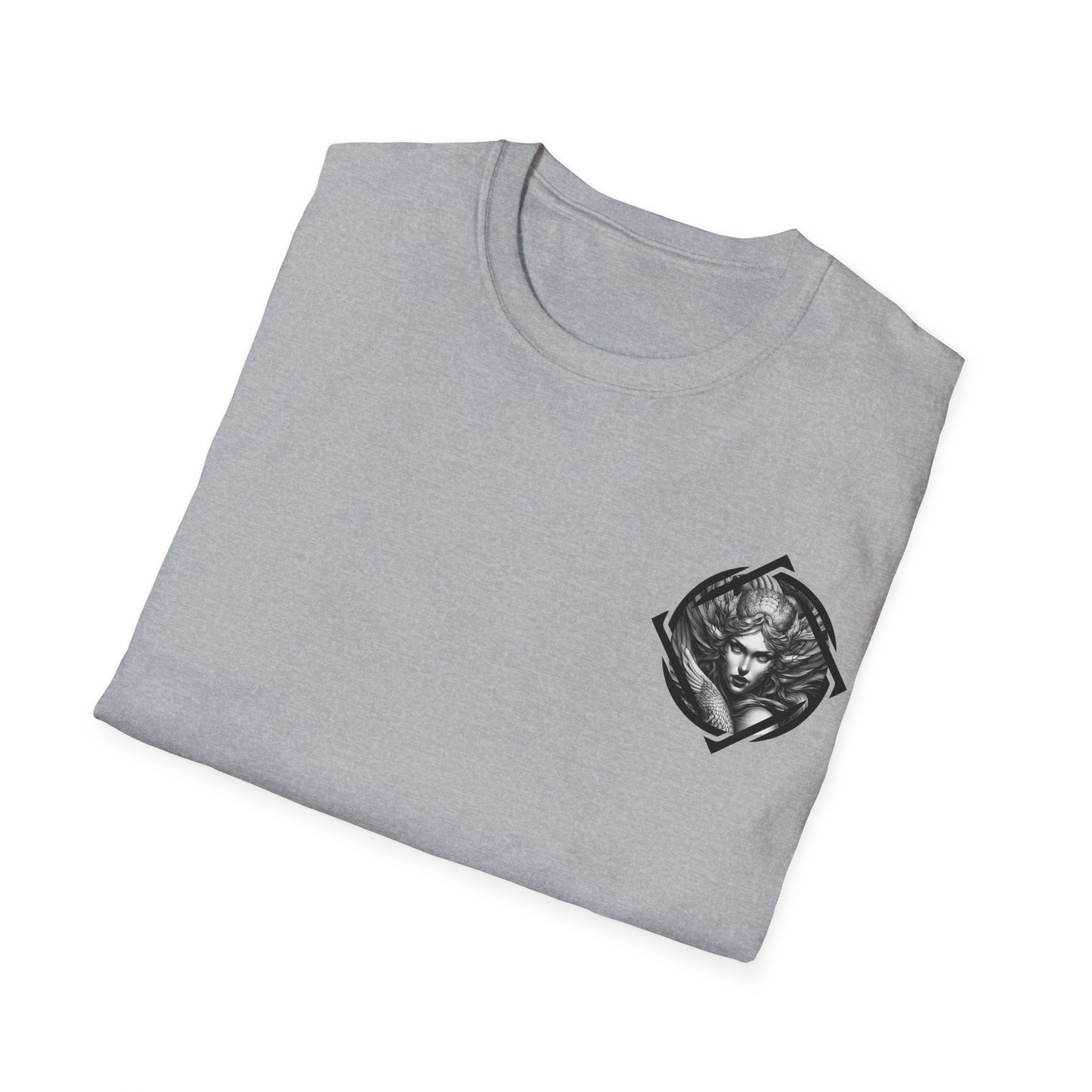 Greek Siren Monster Graphic T-Shirt