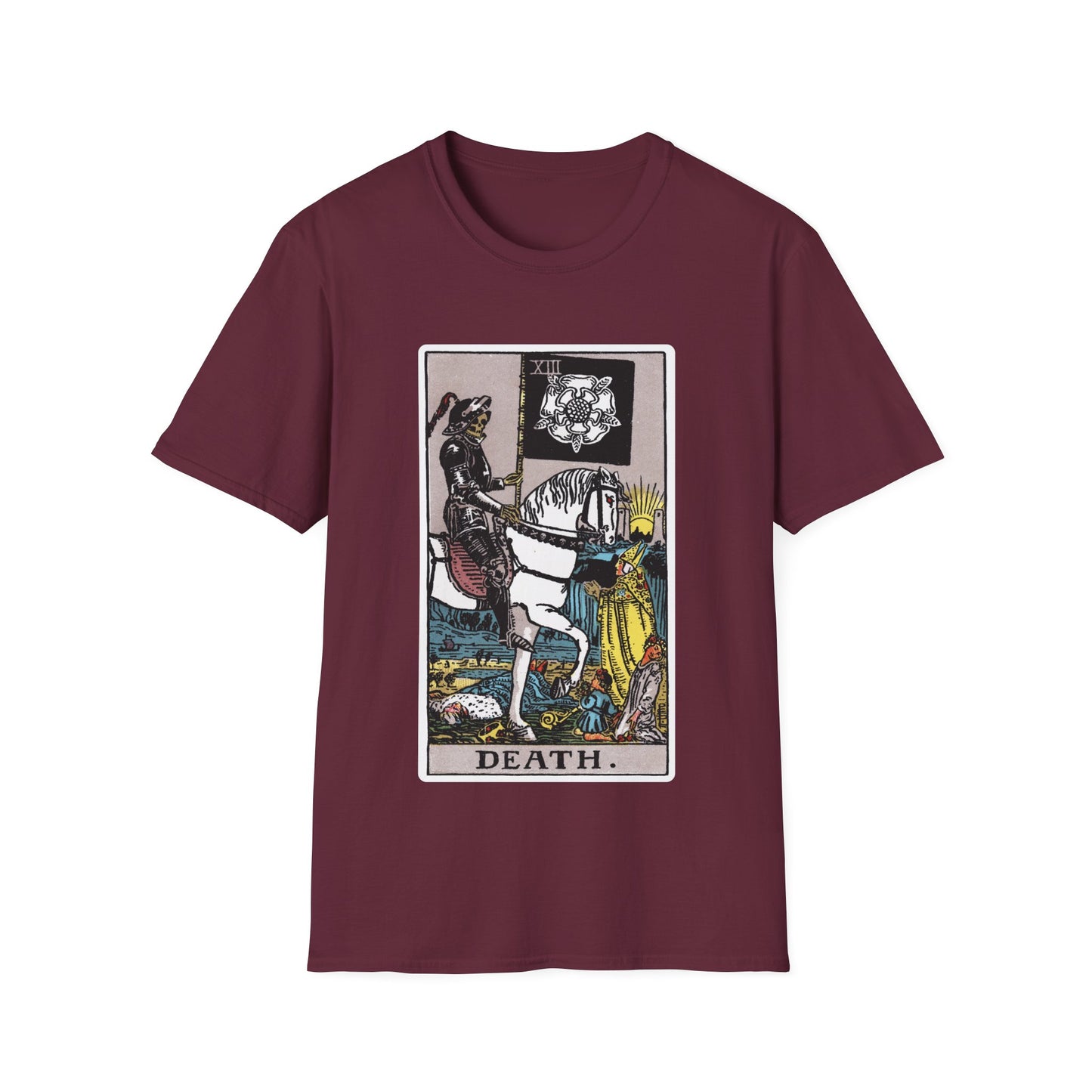Camiseta de la Carta del Tarot de la Muerte