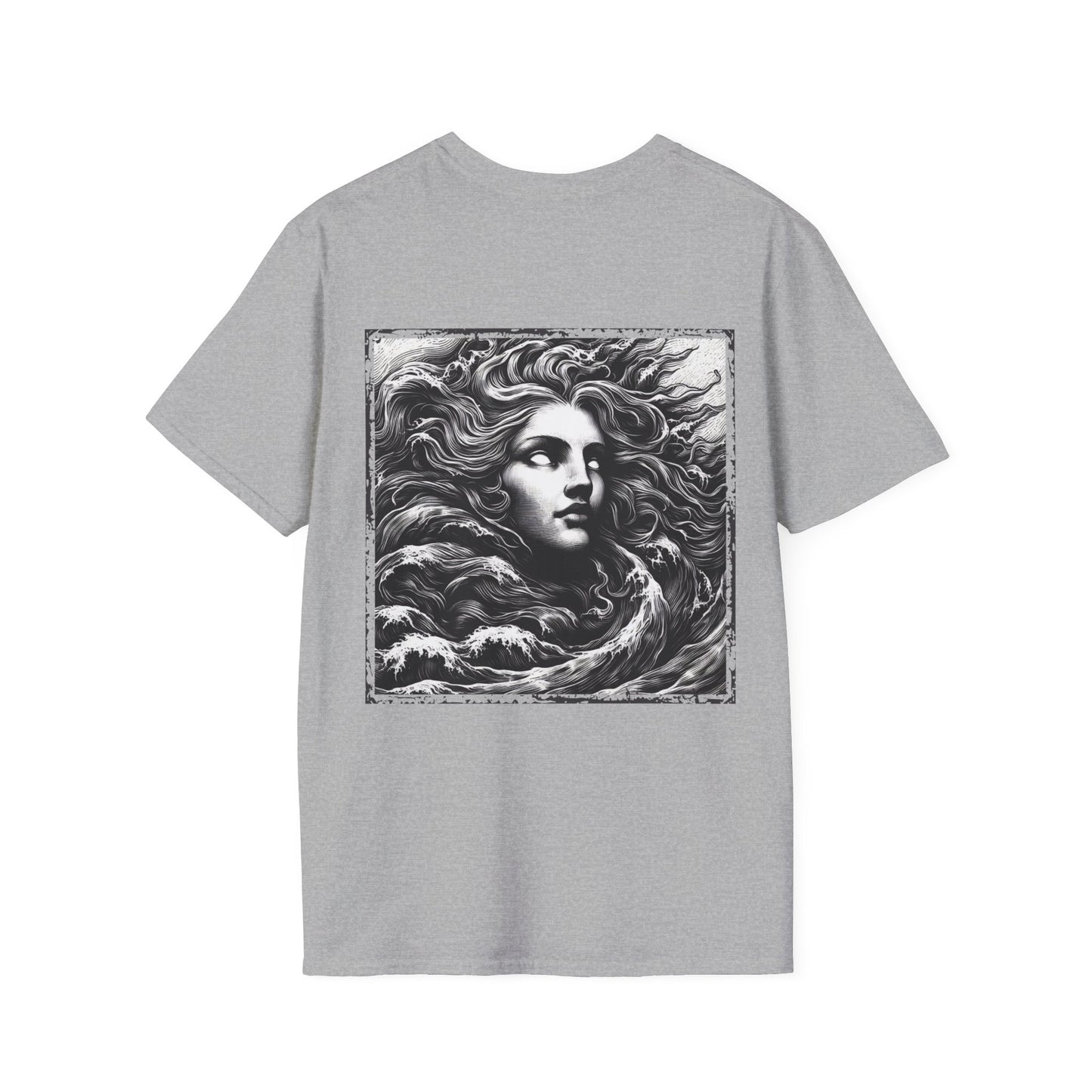 Greek Siren Graphic T-Shirt