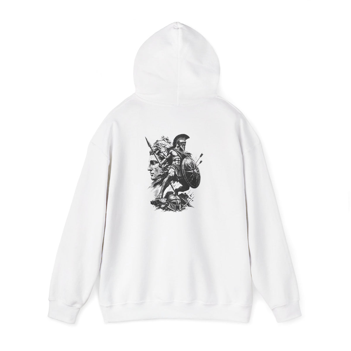 Achilles Illustrated Hoodie (Back)