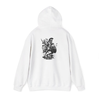 Achilles Illustrated Hoodie (Back)