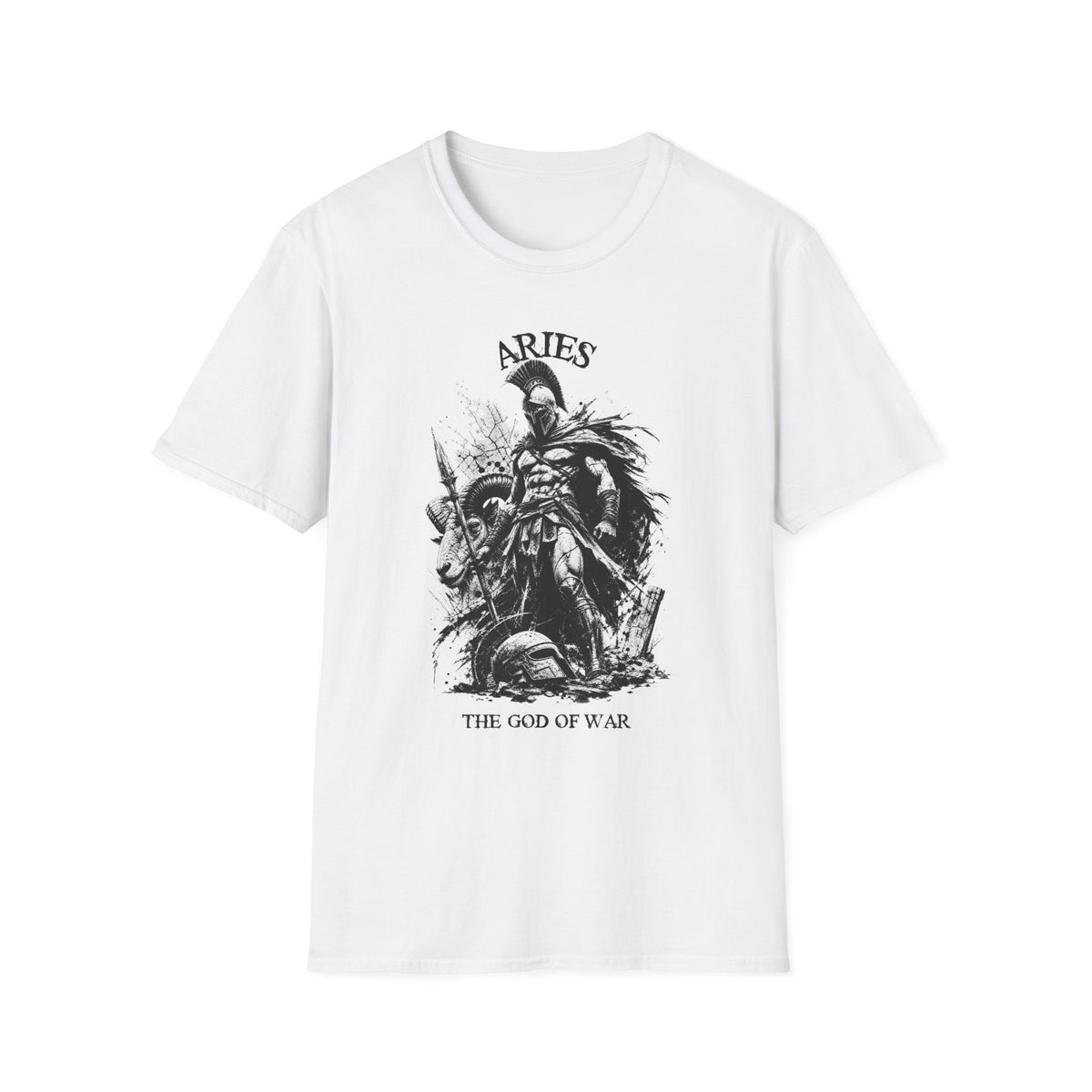 Aries Illustrated T-Shirt (Front)