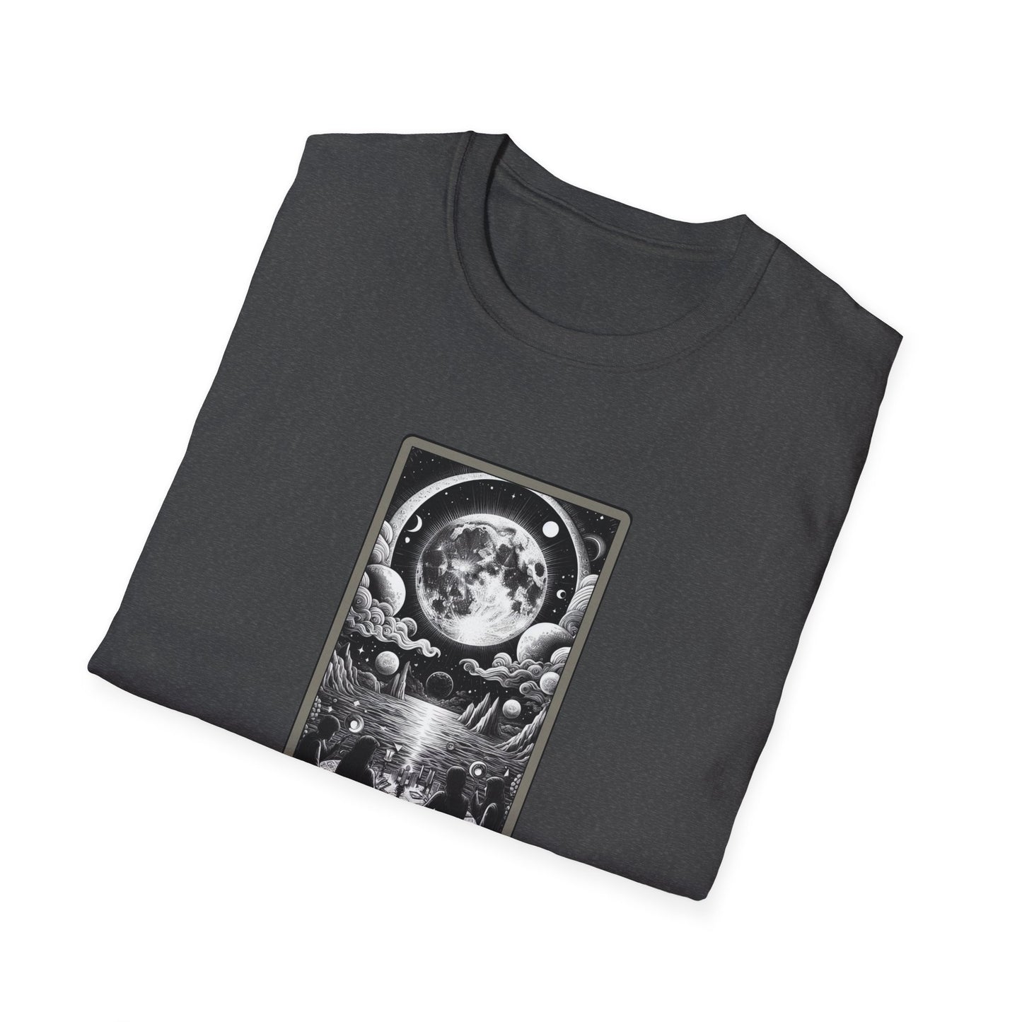 "The Moon" Tarot Card Graphic T-Shirt