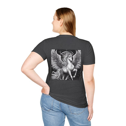 Greek Pegasus Graphic T-Shirt