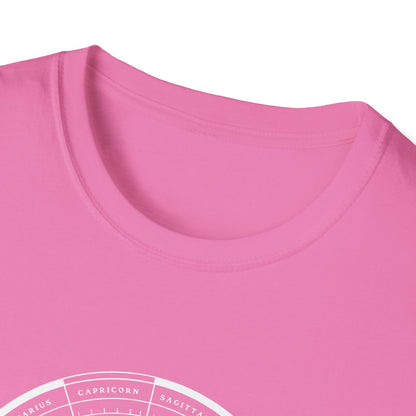 Minimalist Zodiac Wheel T-Shirt