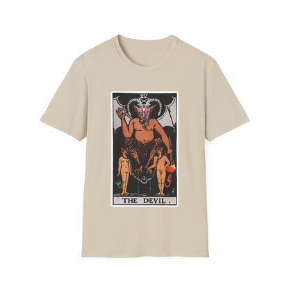 Teufel Tarotkarte T-Shirt