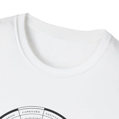 Minimalist Zodiac Wheel T-Shirt