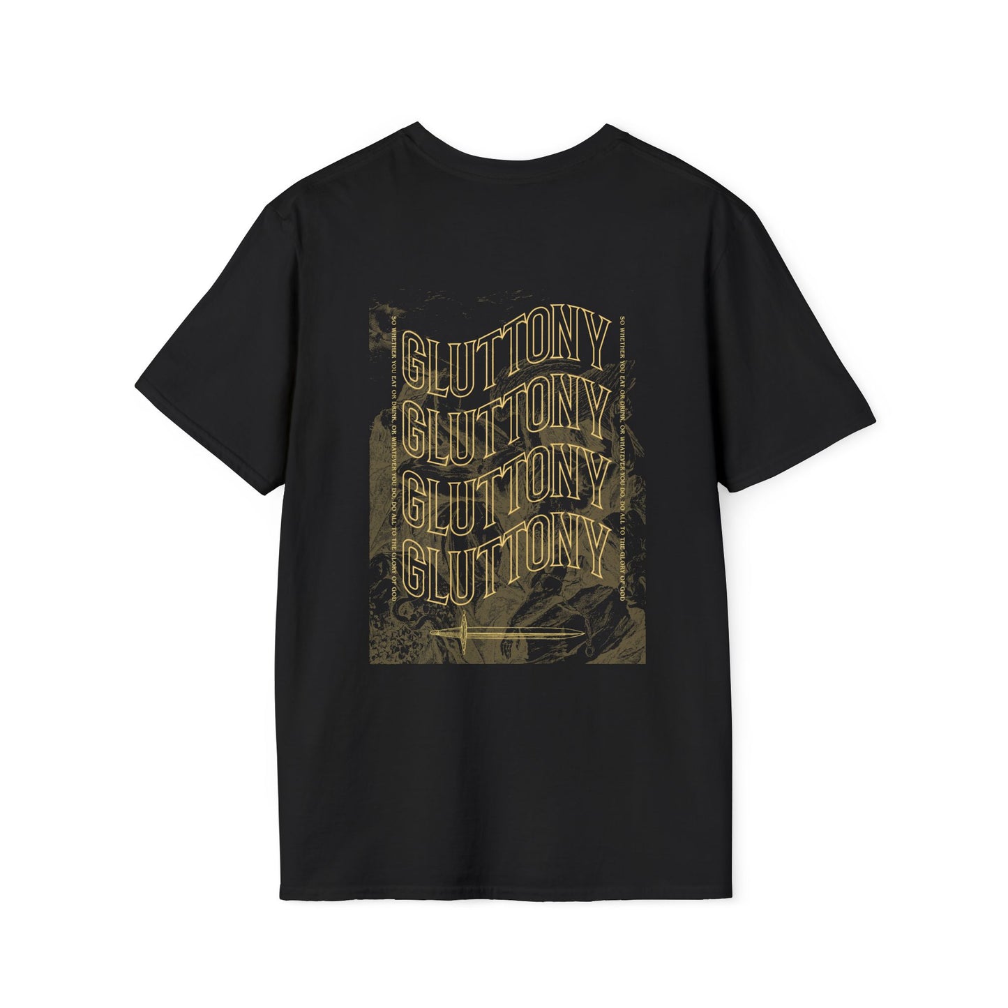 7 Todsünden Völlerei T-Shirt