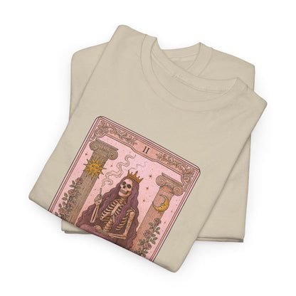 Mock Tarot Card "The High Priestess" T-Shirt