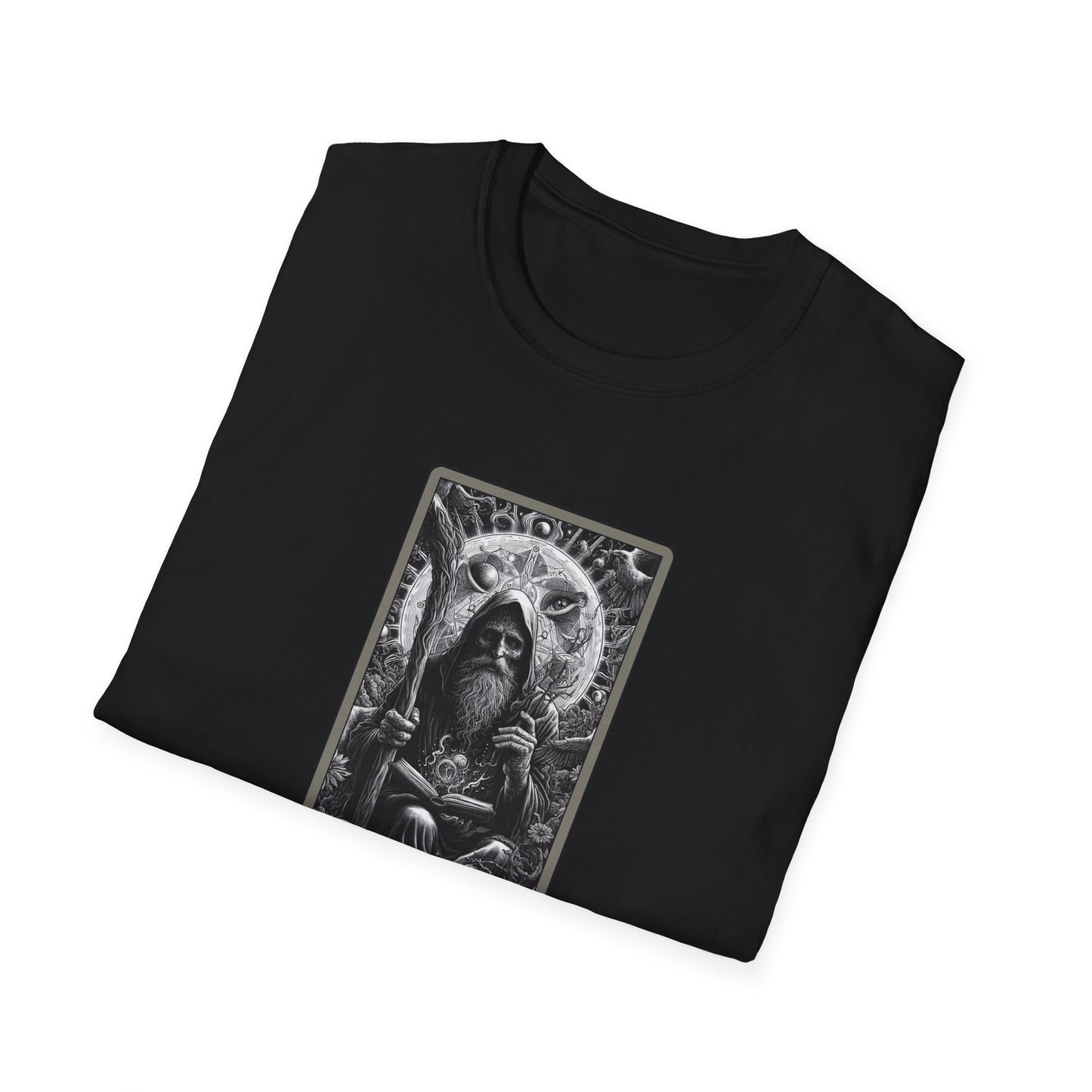 "The Hermit" Tarot Card Graphic T-Shirt