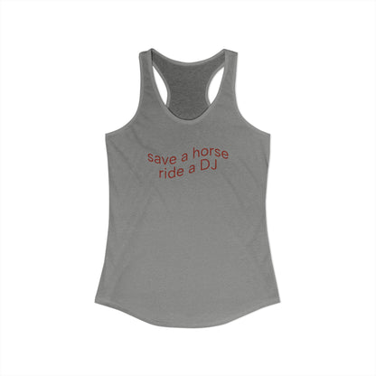 Save a Horse Ride a DJ Y2K Tank