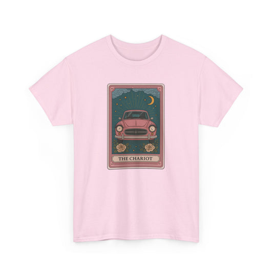 Mock Tarot Cards "The Chariot" Fiat 500 T-Shirt