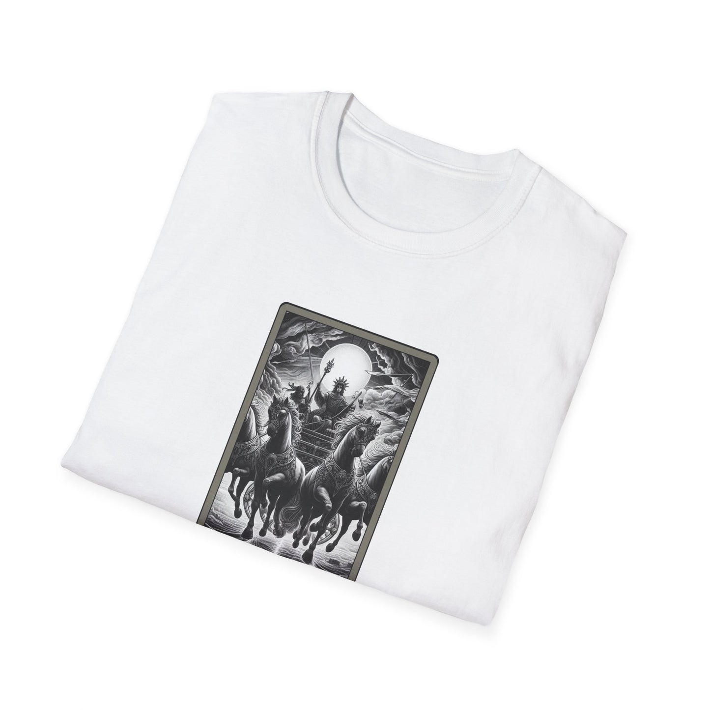 "The Chariot" Tarot Card Graphic T-Shirt
