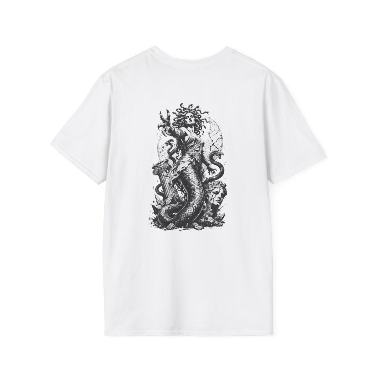Medusa Illustrated T-Shirt (Back)