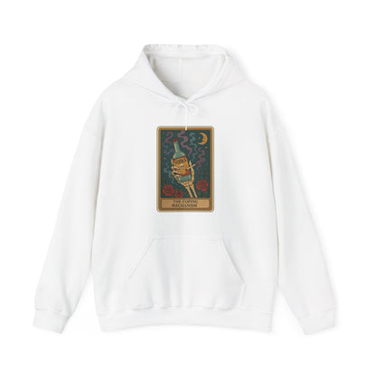 Mock Tarot Card "The Coping Mechanism" Hoodie