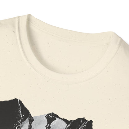 Horned Demon Illustration T-Shirt