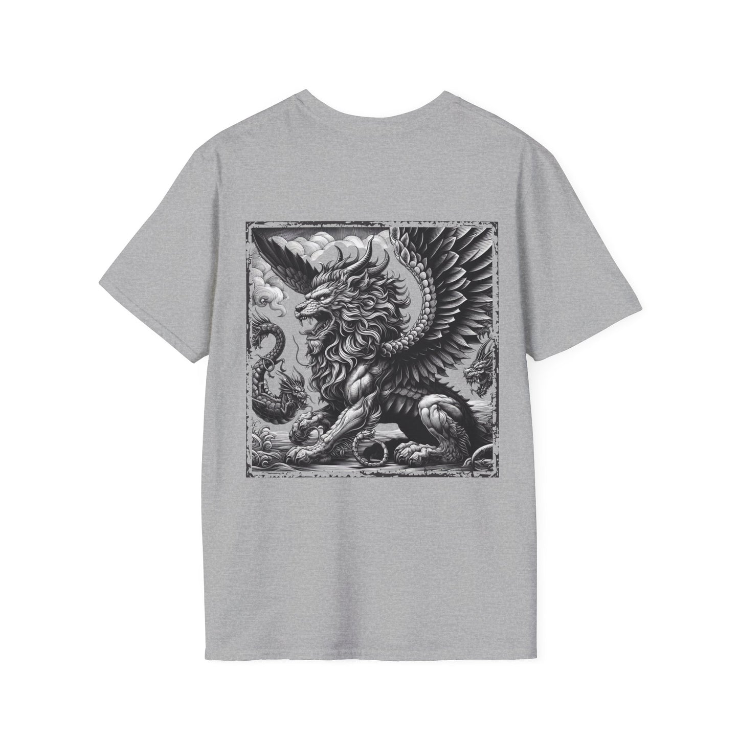 Greek Manticore Graphic T-Shirt