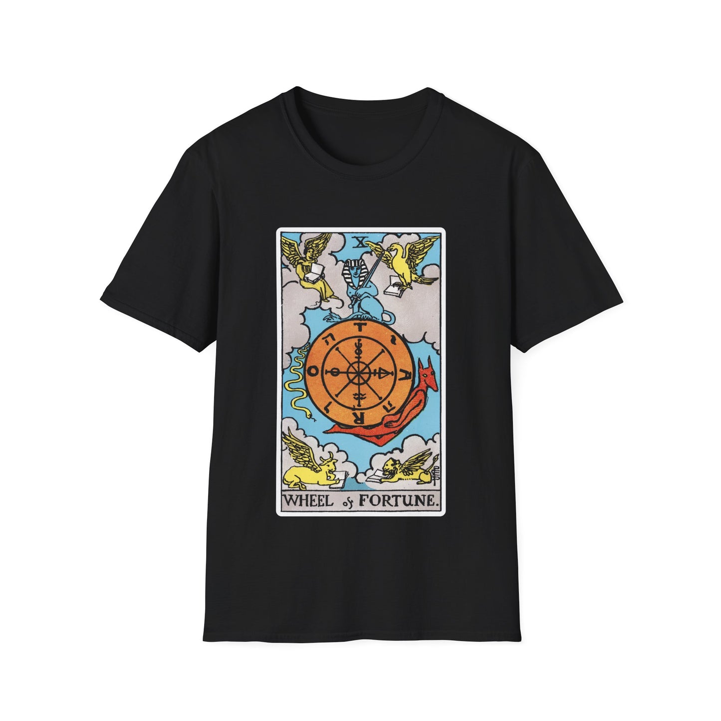 Rad des Schicksals Tarotkarten-T-Shirt