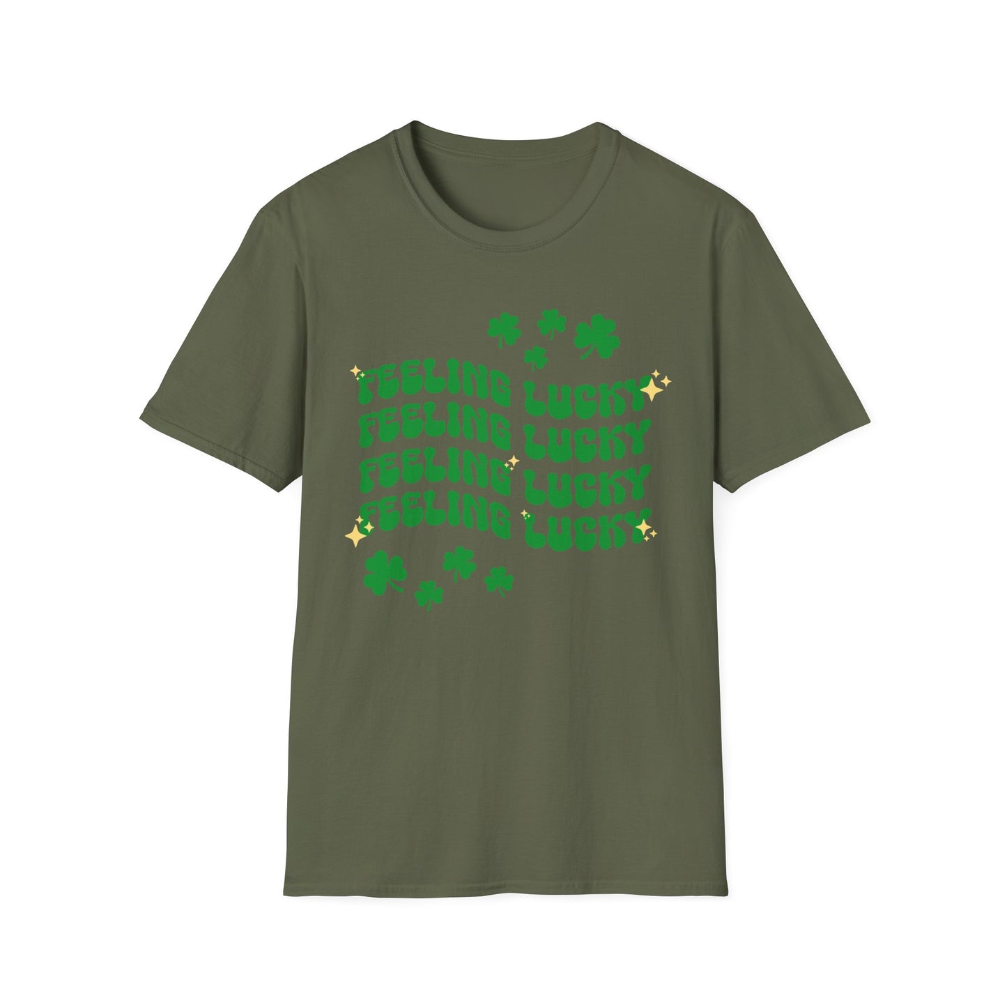 Feeling Lucky Kleeblätter T-Shirt