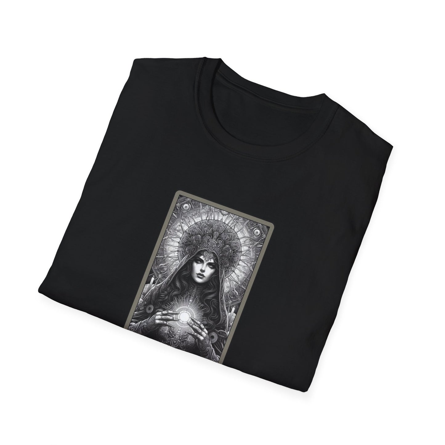 "The High Priestess" Tarot Card Graphic T-Shirt