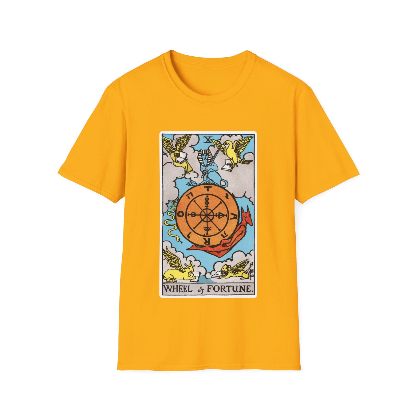 Rad des Schicksals Tarotkarten-T-Shirt