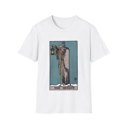 Camiseta con la carta del Tarot El Ermitaño