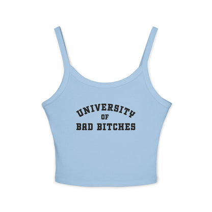 Camiseta de tirantes "Universidad de Chicas Malas"