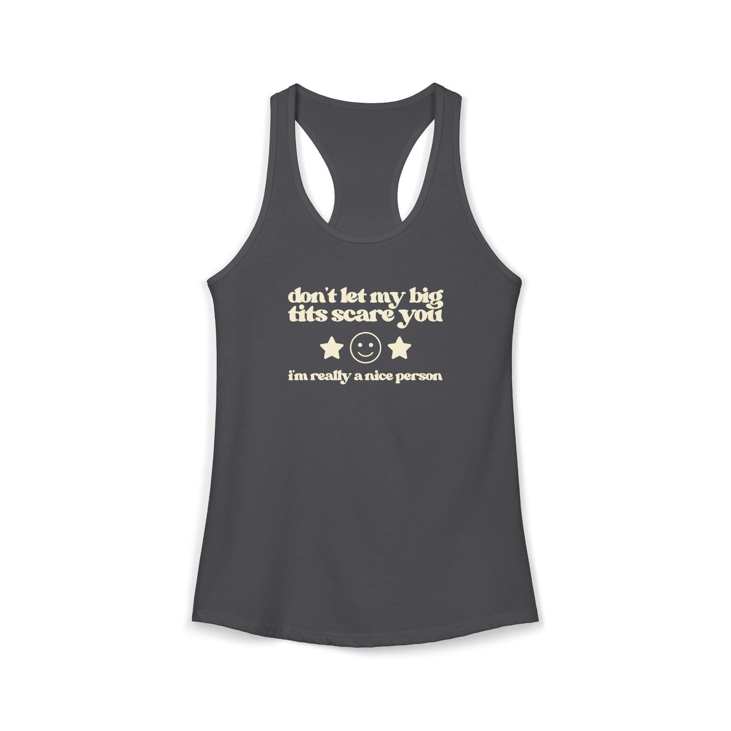 Dont Let My Big Boobs Scare You Y2K Tank
