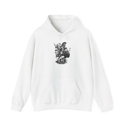 Achilles Illustrated Hoodie (Front)