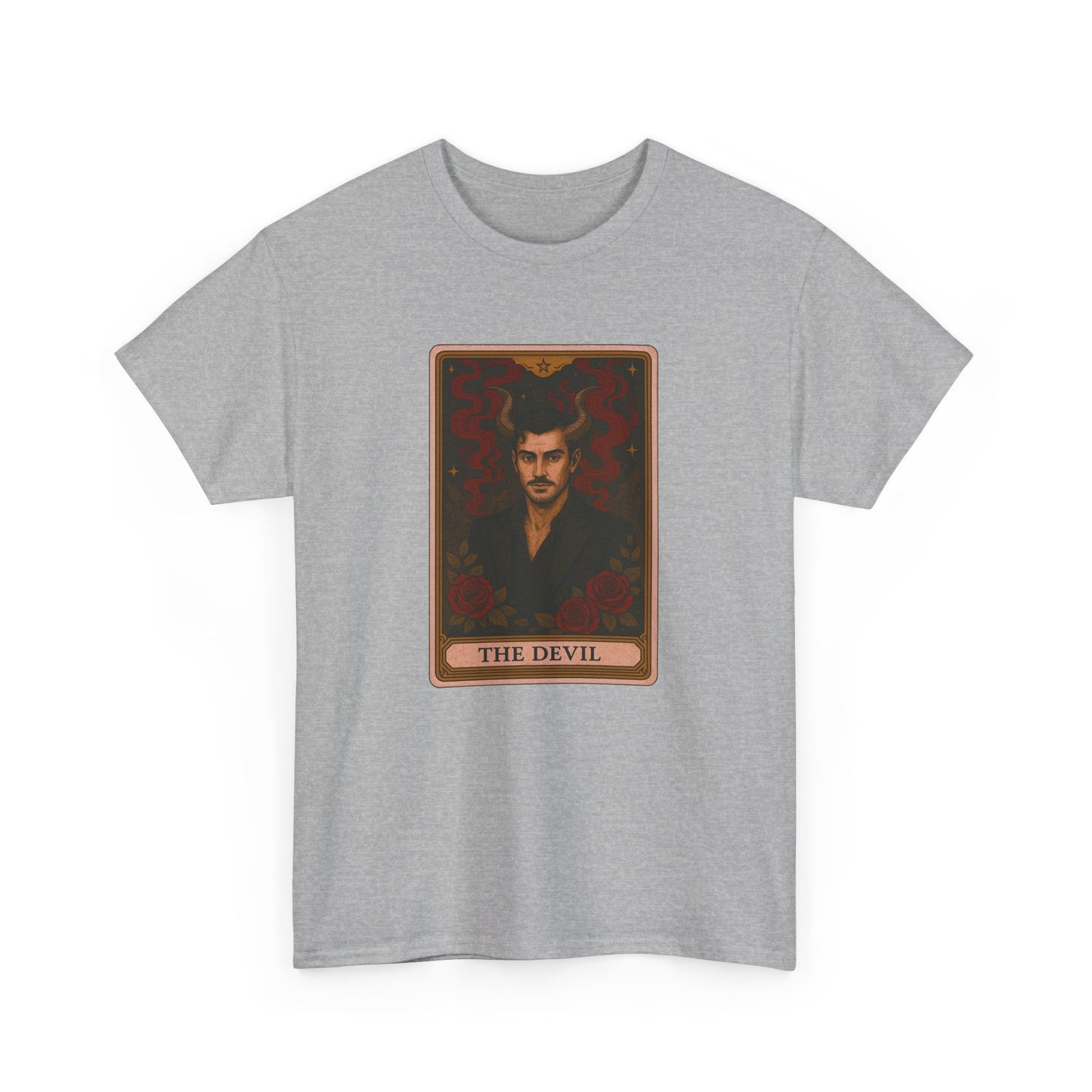 Mock Tarot Card "The Devil" (It's just a man...) Unisex T-Shirt