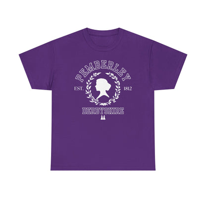 Pride and Prejudice Pemberley Varsity T-Shirt