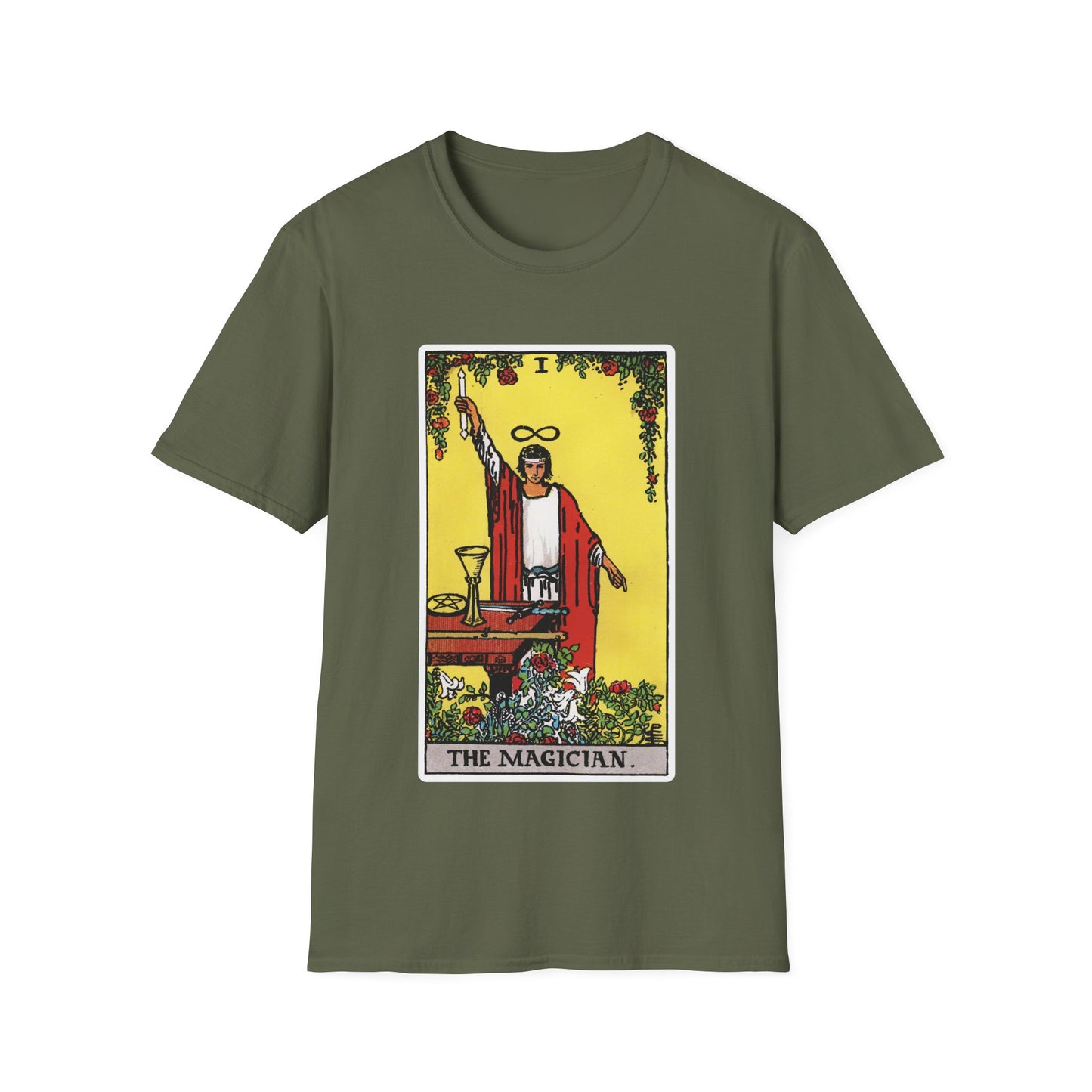 Camiseta de la Carta del Tarot El Mago
