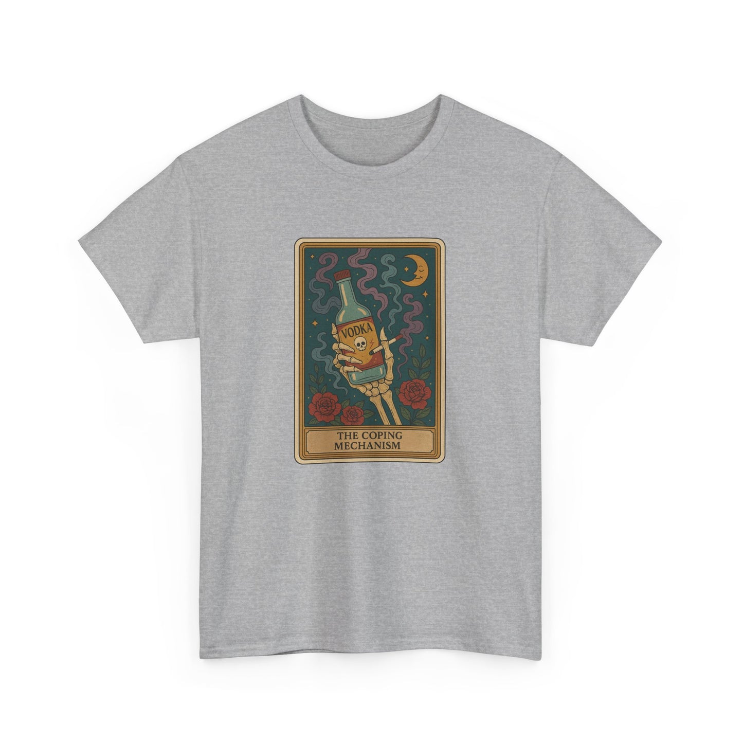 Mock Tarot Card "The Coping Mechanism" Unisex T-Shirt