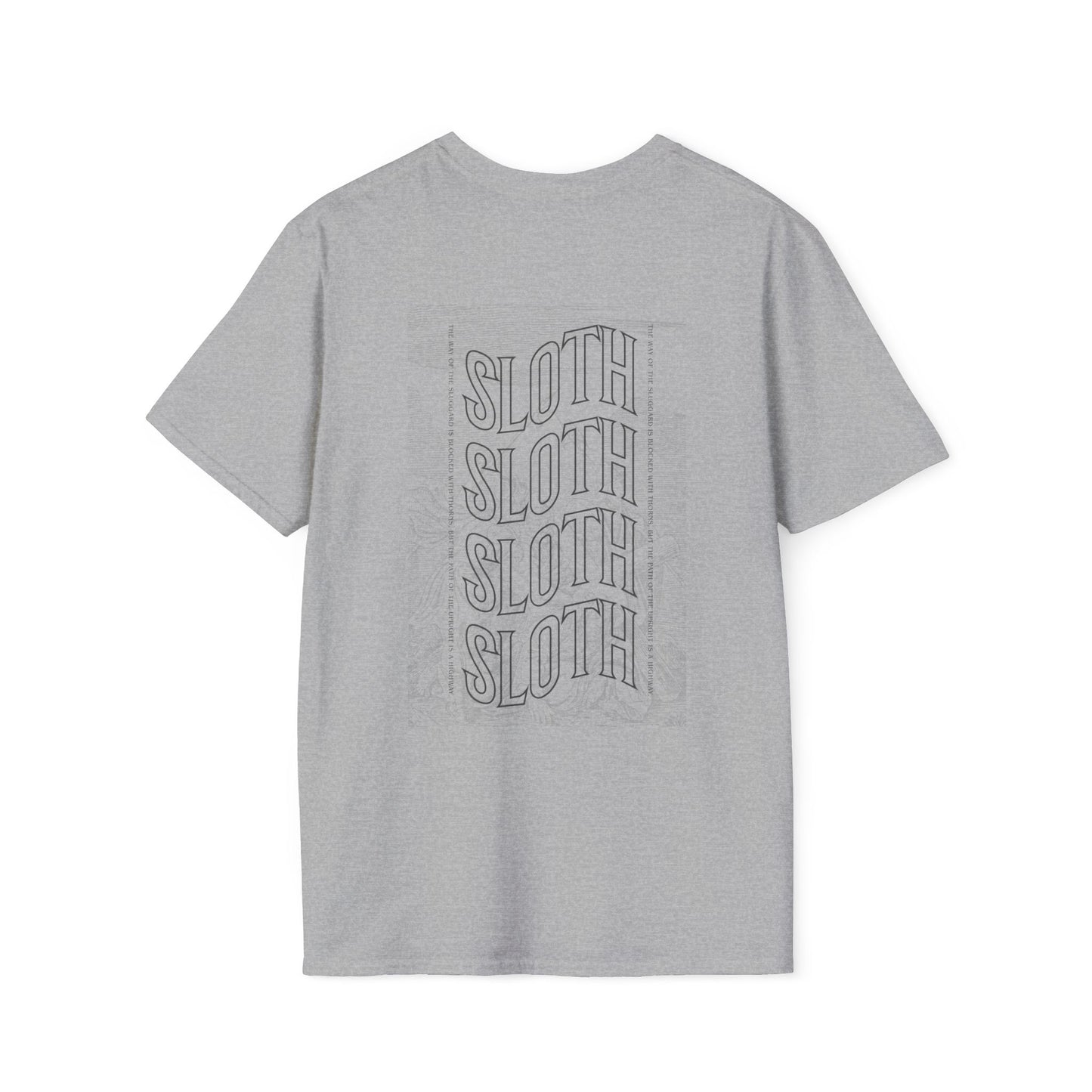 7 Todsünden Faultier T-Shirt