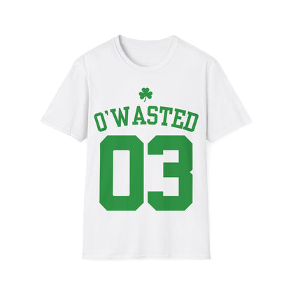 Camiseta de Jersey del Día de San Patricio O'Wasted