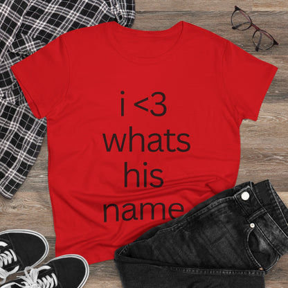 "I <3 What's His Name" Graphic Shirt
