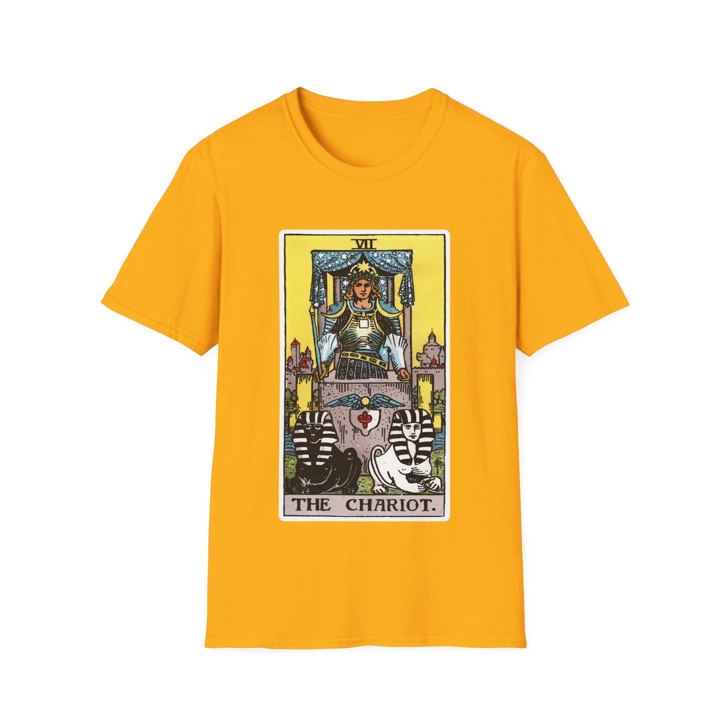 Camiseta de la Carta del Tarot El Carro